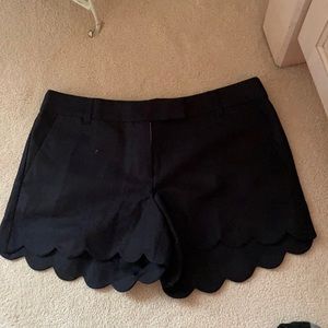 Jcrew scallop shorts
